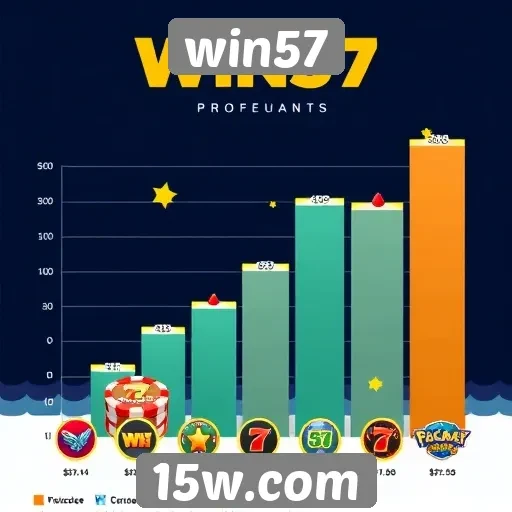 Análise da popularidade do site de jogos win57